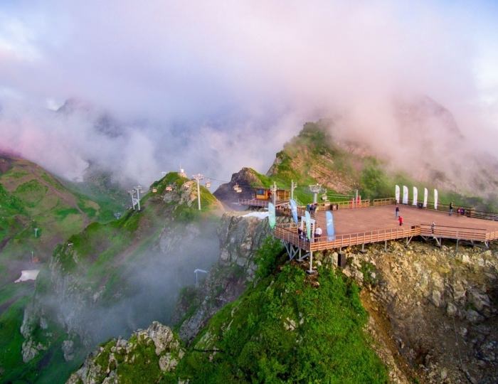 Летние развлечения на территории курорта Красная Поляна (ex. Горки Город) - Апартаменты Курорта Красная Поляна (бывш. «Горки Город»)