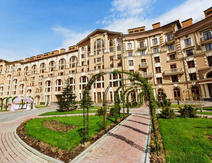 Внешний вид и территория - Апартаменты Курорта Красная Поляна (бывш. «Горки Город»)