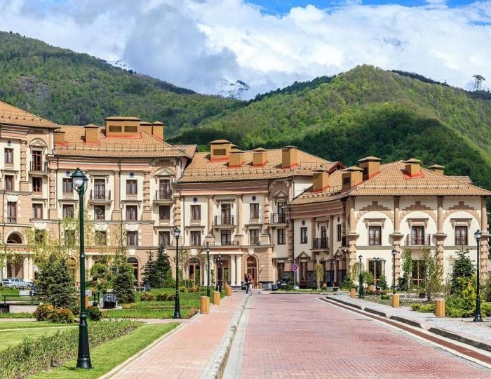 Внешний вид и территория - Апартаменты Курорта Красная Поляна (бывш. «Горки Город»)