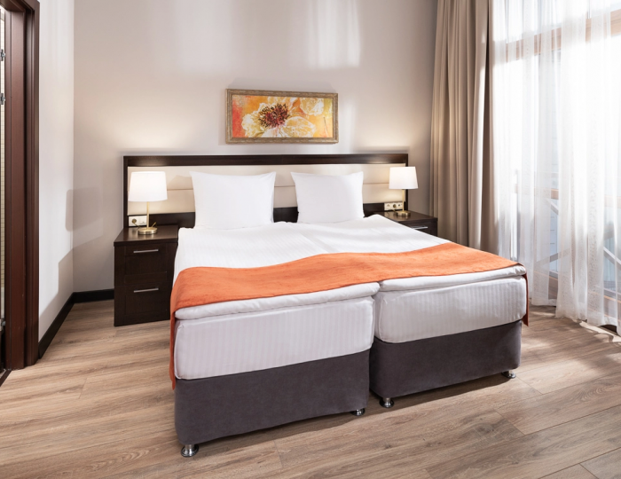 Апартамент стандарт 2 спальни 540 для маломобильных групп населения - Апартаменты Курорта Красная Поляна (бывш. «Горки Город»)