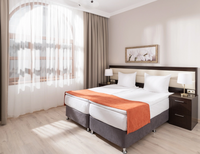 Апартамент стандарт 3 спальни 540 для маломобильных групп населения - Апартаменты Курорта Красная Поляна (бывш. «Горки Город»)