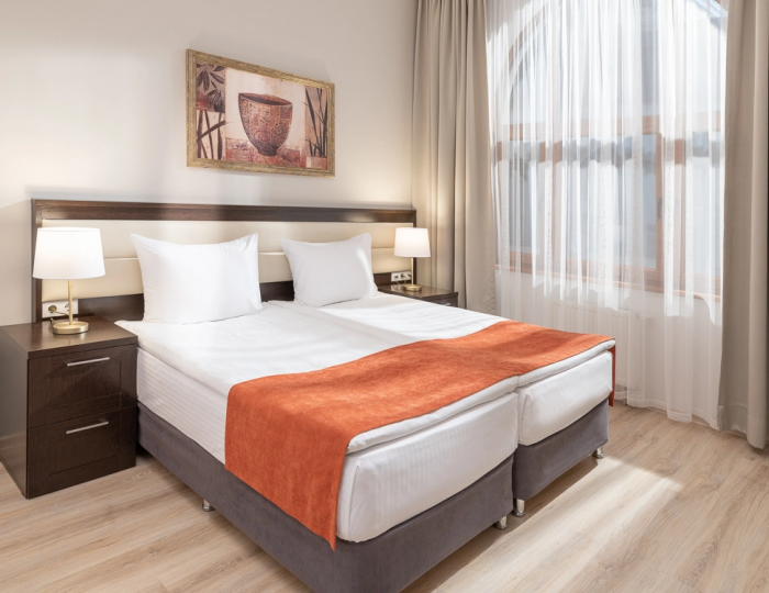 Апартамент стандарт 3 спальни 540 для маломобильных групп населения - Апартаменты Курорта Красная Поляна (бывш. «Горки Город»)