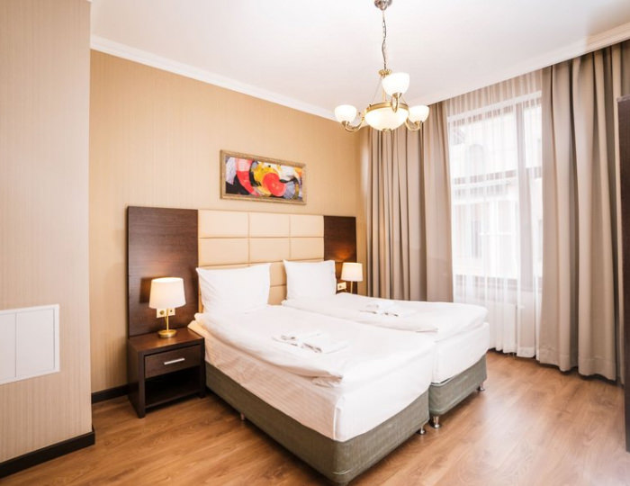 Апартамент комфорт с видом на горы 1 спальня 540 - Апартаменты Курорта Красная Поляна (бывш. «Горки Город»)